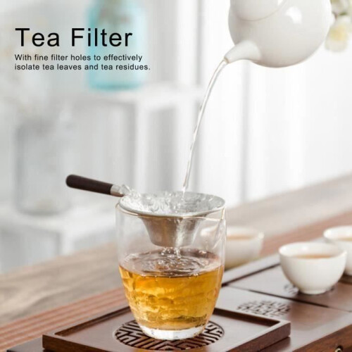 Tee-Ei, Teesieb, Teeblatt-Ei, Filter im japanischen Stil, Teeservice-Zubehör (Griff) 2