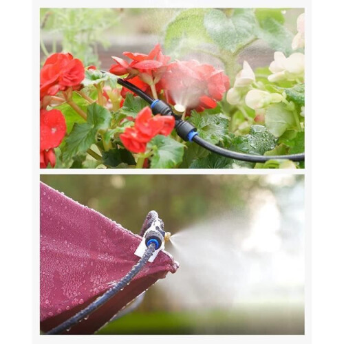 Außennebelsystem für Terrasse, Garten, Gewächshaus, Trampolin, Wasserpark 1