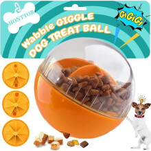Hundefutterspender-Spielzeug – Leckerli-Ball – Langsamer Futterspender – Ungiftiges ABS – 3 Geschwindigkeiten