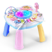 Baby-Aktivitätstisch - MEGAWISE - Instrumente, Musik und Lichter - Spielzeug für Babys ab 1 Jahr - Lernspiele