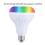 Wireless Bluetooth Speaker Bulb Light 12W LED RGB Smart Music Play Lamp Remote Control 7