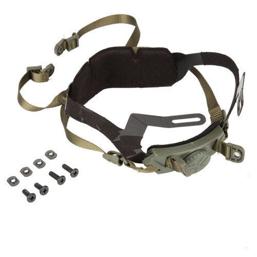 Outdoor Adjustable Helmet Liner Head Locking System Headset Accessory (Green) 1
