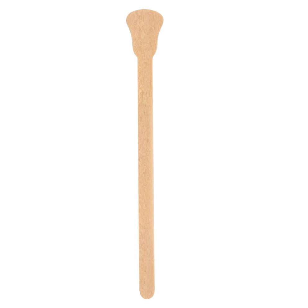 Cream 100Pcs Wooden Wax Spatula Tongue Depressor Disposable Facial Mask Hair Remove Applicator
