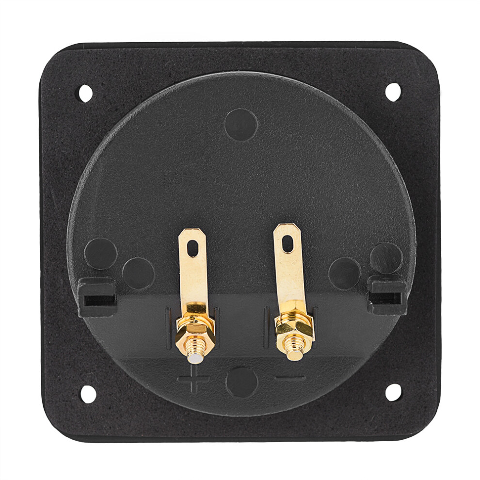 Speakers Terminal Box Shell 2 Copper Binding Post Wire Cable Connector Acoustic Components 9381324242330