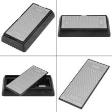 400&1000 Grit Diamond Sharpener Kitchen Knives Grinding Stone