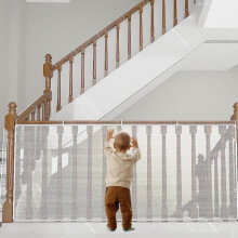Veiligheidsnet voor kinderen, veiligheidshekje voor kinderen en honden, veiligheidsnet voor balkons (300 x 78 cm)