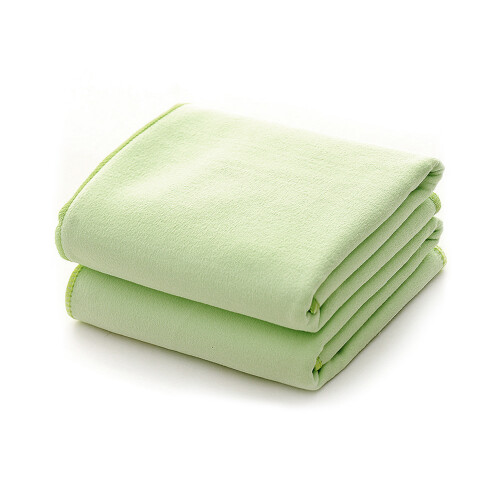Super Absorbent & Quick Drying Large Towel for Sporting Camping Backpacking Swimming (Green) 1