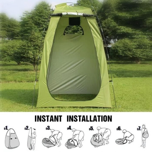 Draagbare douchetent – PRUMYA – Direct model – Waterdicht – UV-bescherming – Snelle installatie 1