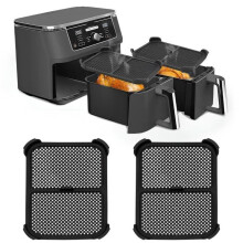 Spatbescherming voor Ninja AF400EU en AF451EU airfryer, herbruikbare siliconen, voorkomt vetspatten