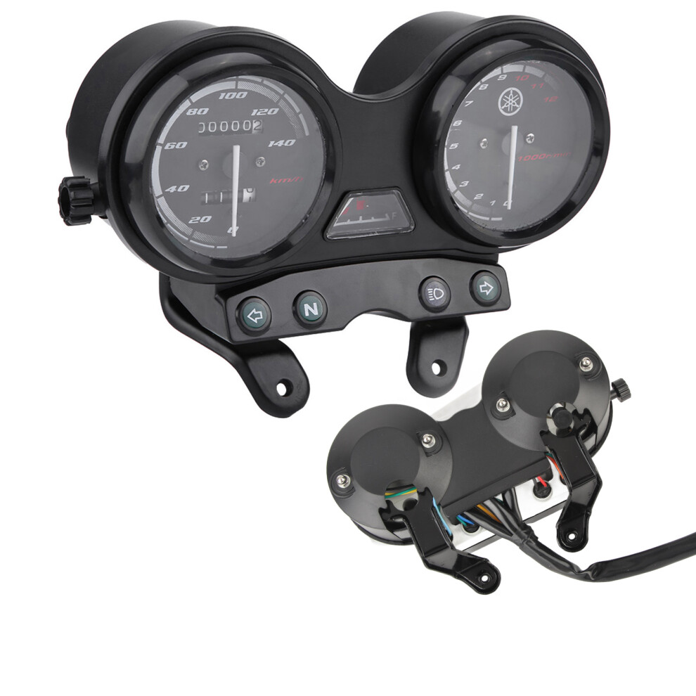 Dc 12V Motorcycle Motorbike 12000Rpm Lcd Odometer Speedometer Fit For Ybr 125 9381324246123
