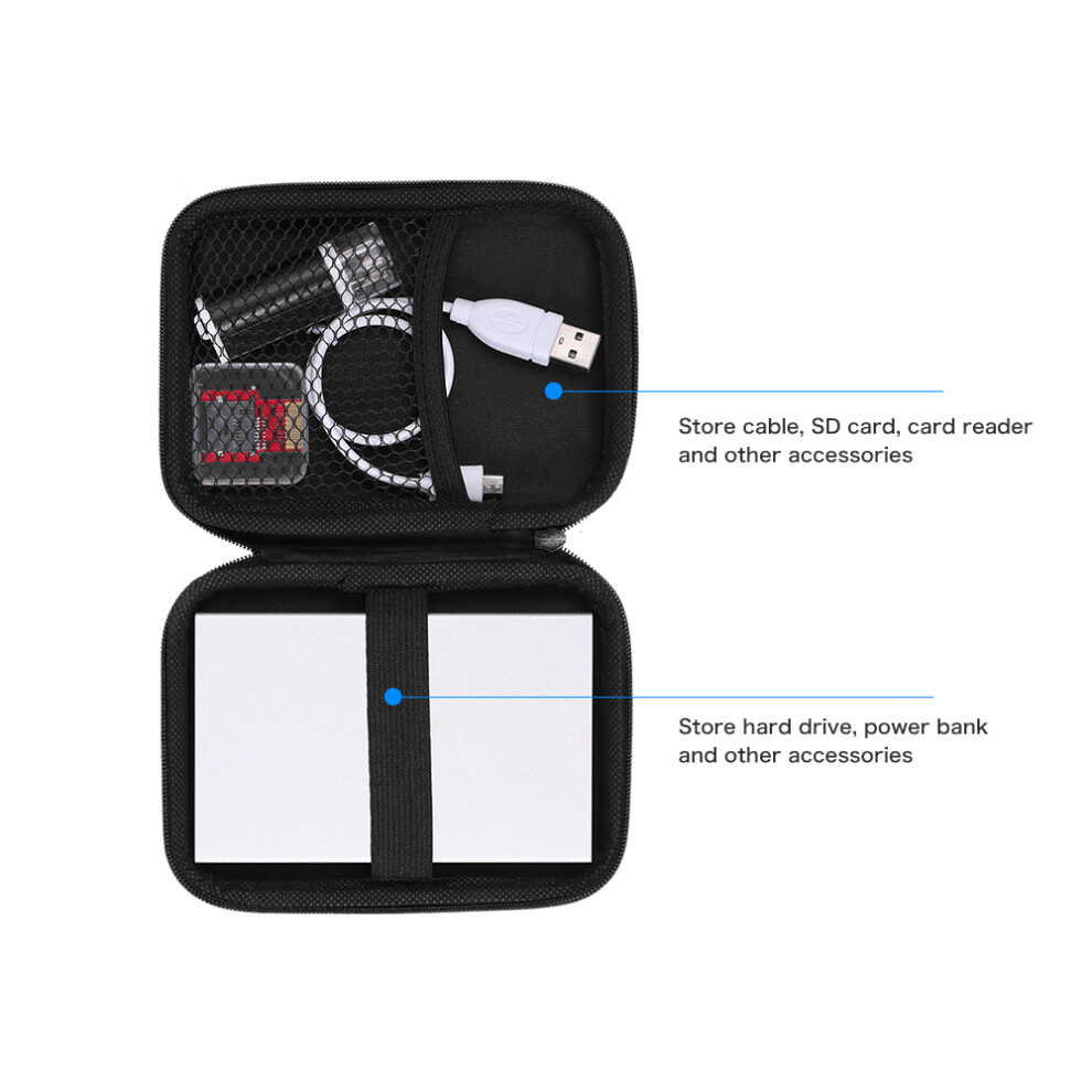 Eva Shockproof 2.5 Inch Hard Drive Carrying Case Pouch Bag 2.5 4691324246029