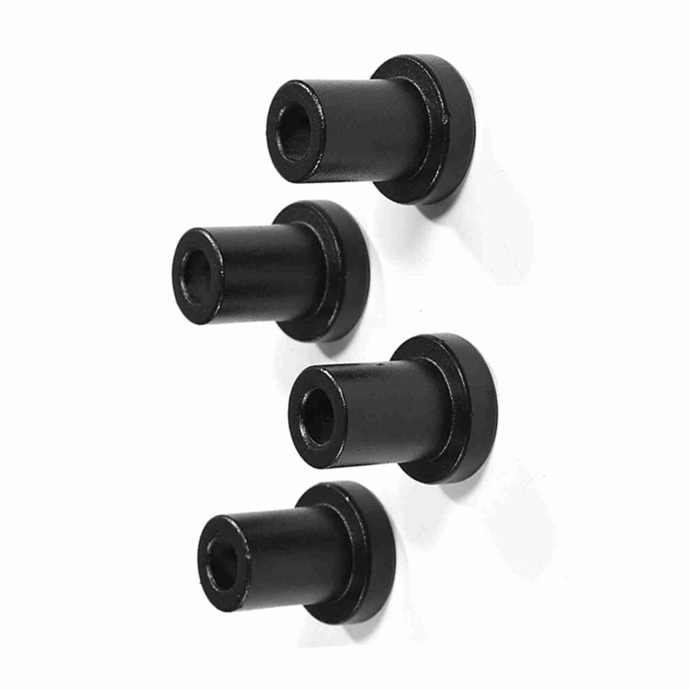 4Pcs Sliding Barn Door Hardware Wall Track Spacers Carbon Steel Connector Connecting Device 7641324246281