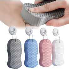 4 Koreaanse exfoliërende sponzen voor de huid, ultrazacht en herbruikbaar