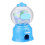 Mini Blaues Kinder-Kaugummiautomat, 14cm Robuster Kaugummiautomat 14
