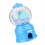 Mini Blaues Kinder-Kaugummiautomat, 14cm Robuster Kaugummiautomat 13
