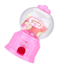 Mini Pink Kinder Bonbonspender – Robustes ABS, 14x8,5cm, Lustig & Sicher