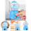 Mini Blaues Kinder-Kaugummiautomat, 14cm Robuster Kaugummiautomat 5