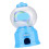 Mini Blaues Kinder-Kaugummiautomat, 14cm Robuster Kaugummiautomat 15