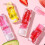 3-pack fruit lip olie, licht hydraterende lipgloss, transparante lipgloss 4