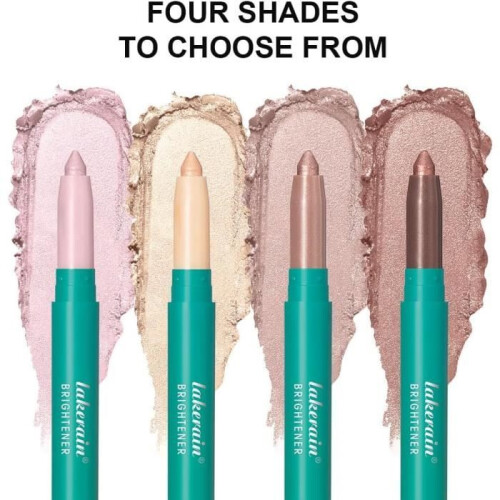 Oogschaduwpotlood – 4 kleuren – Matte fluweeleffect – Langhoudend – Waterproof – Oogmake-up 1
