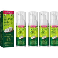 Stylingmousse met olijfolie voor krullend haar, langdurige vochtinbrengende roller