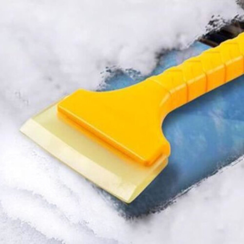 IJskrabber voor autovoorruit, 2 draagbare ijskrabbers, multifunctionele sneeuwschep 2