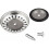 Afvoerkorf Classic diameter 793 mm set van 2 RVS gootsteenpluggen VHV 4