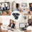 Professionele 4K Full HD mini-webcam met microfoon voor laptop 4