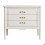 Set van 4 vintage keramische handgrepen in wit VHV 3