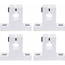 Set van 4 SK10 klemgeleidingshoeken voor VHV aluminium rail met 10 mm schacht