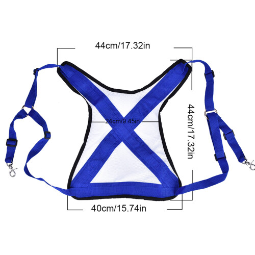 Practical Ultralight Fishing Vest Belt Adjustable Shoulder Harness Tackle Equipment 1