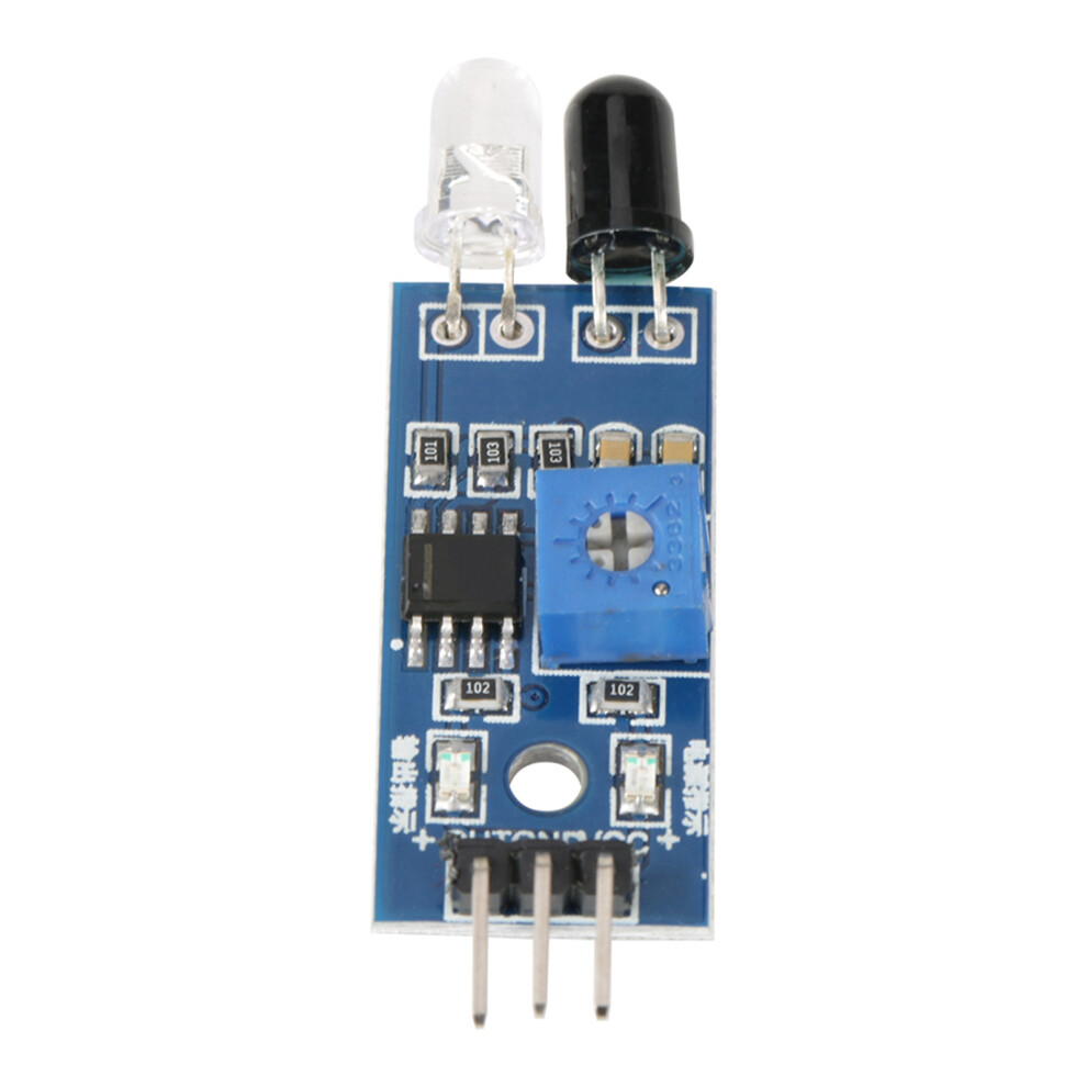 5Pcs Ir Infrared Obstacle Avoidance Sensor Module For Smart Car Robot 4971324250319