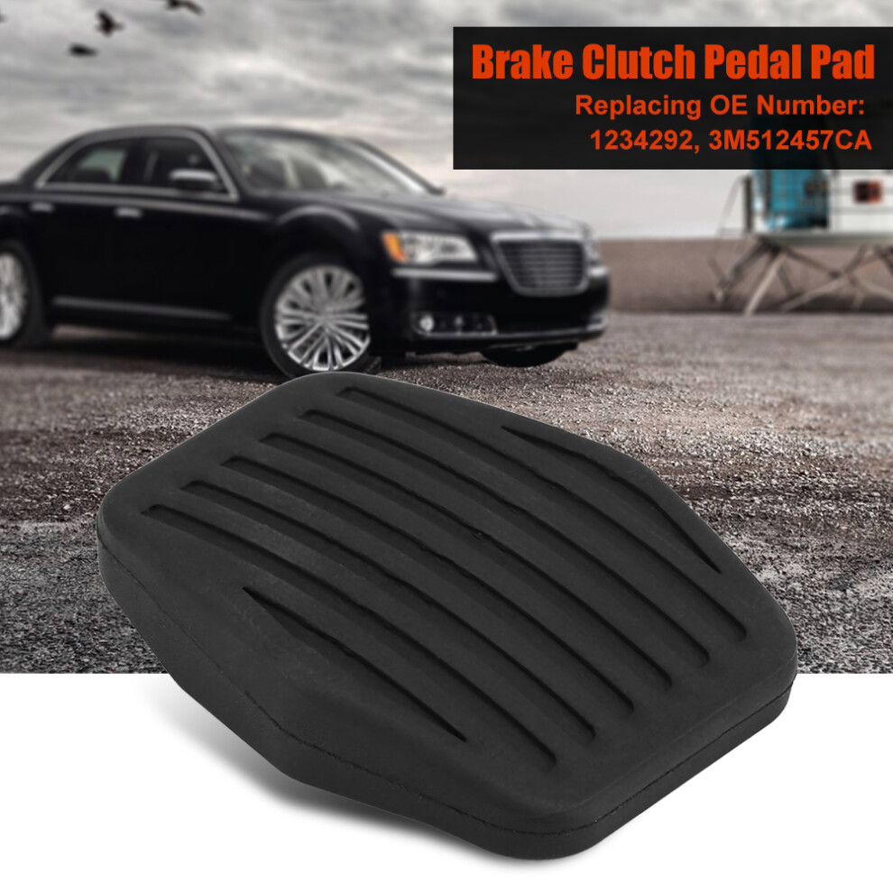 Auto Brake Clutch Pedal Rubber Pad For Ford Focus Mk2 Cmax C Max Kuga 1234292 3M512457ca 8461324250533