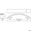 10 x meubelgreep RVS afwerking gatafstand 96 mm meubelgreep VHV greep 2