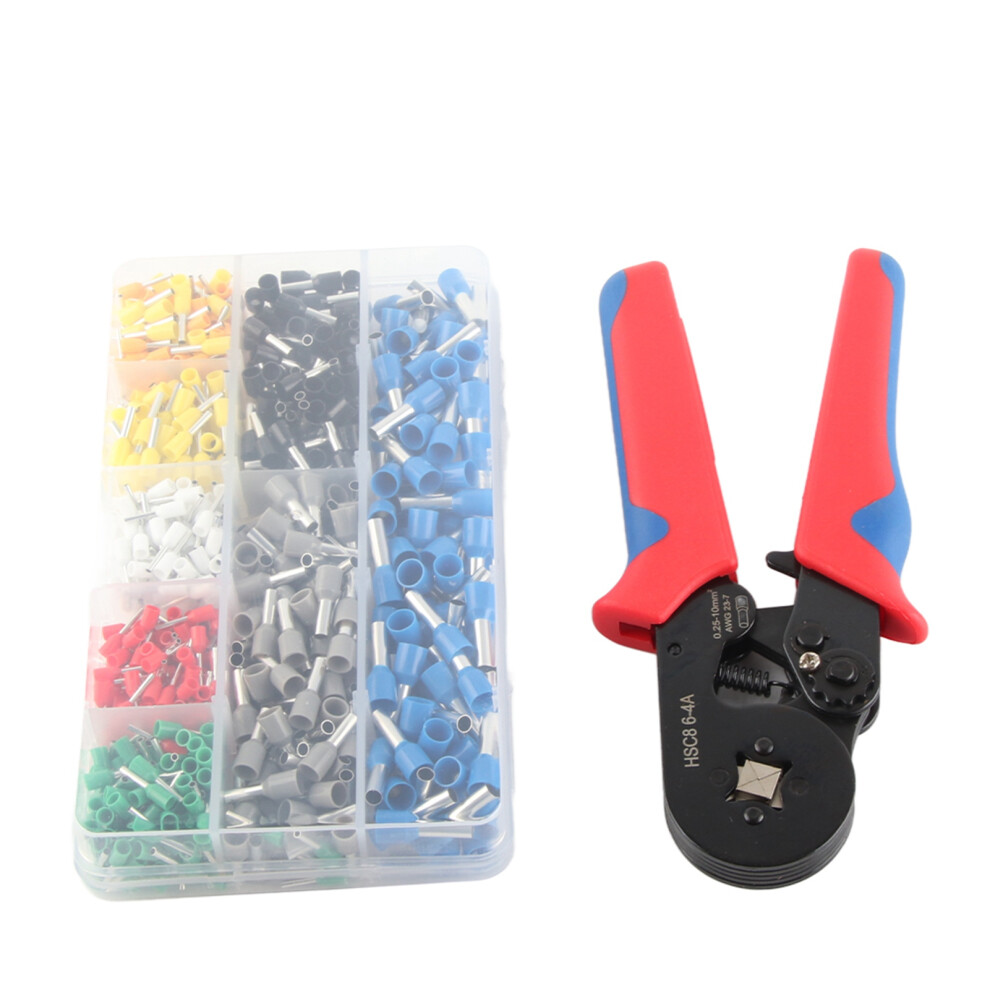 1Pcs Wire Crimping Pliers Tool Ferrule Crimper 0.25Â10Mm 800Pcs Crimp Terminals 9491324254223