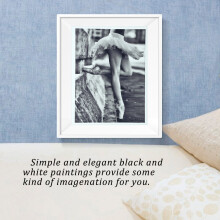 Mordern Canvas Painting Printed Picture Wall Art for Home Office Decor (30*40cm, Ballet Girl)
