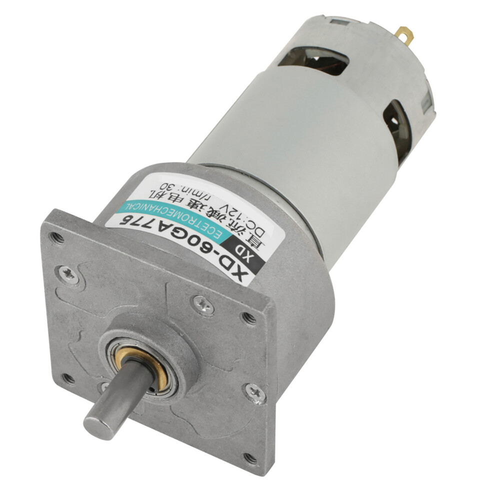 35W Micro Dc Metal Gear Motor Speed Adjustable Cw/Ccw ( 12V 30Rpm) 6941324256015