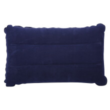 Outdoor Portable Folding Casual Inflatable Pillow for Camping Climbing Hiking (Navy Blue)