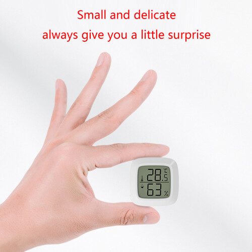 (1) Mini Electronic Car Thermometer and Hygrometer - Celsius 2
