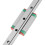 1pc MGN12H Miniature Linear Rail Guide 450mm Length 12mm Width   Slide Block 9
