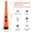(1 set) Metal Detector (with battery) - Orange 8