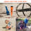 (1 set) Metal Detector (with battery) - Orange 9