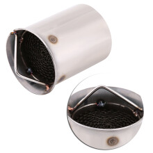 51 mm Edelstahl-Motorrad-Auspuffdämpfer, 5 Größen, Lärmminderer
