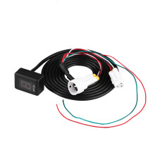 Motorcycle ECU Plug Mount 6 Speed Digital Gear Indicator Display for FZ‑16 FZ S FZ400