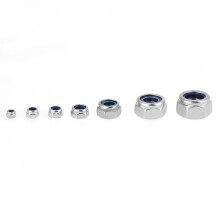 175pcs M3 M4 M5 M6 M8 M10 M12 Stainless Steel Hex Nuts Screw Assorted Kit