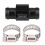 Motorcycle Water Temp Temperature Joint Pipe Hose Sensor Gauge Adapter 18mm 16