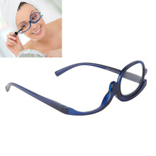 Magnify Eye Makeup Glasses Single Lens Rotating Glasses Women Makeup Essential Tool #4