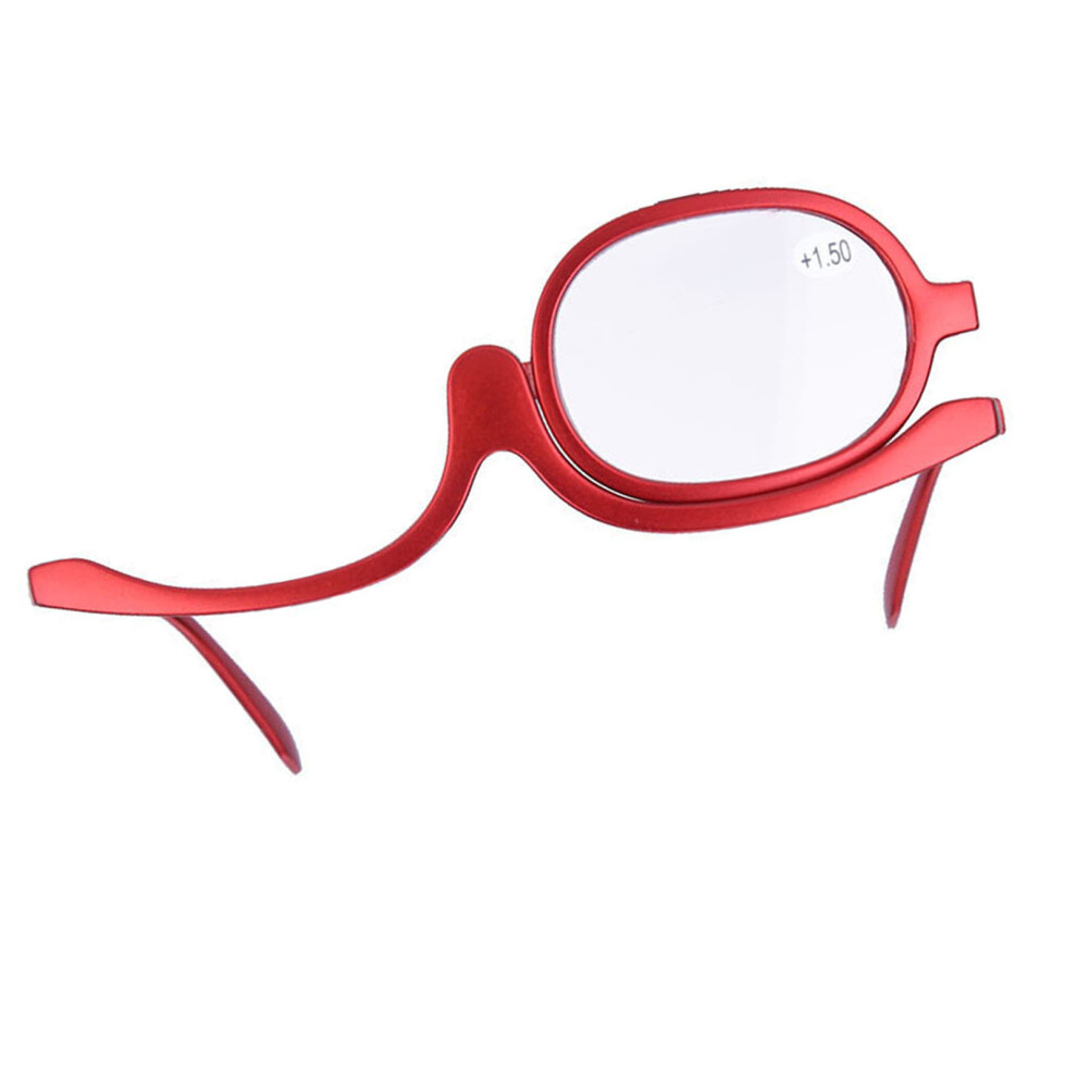 Magnify Eye Makeup Glasses Single Lens Rotating Glasses Women Makeup Essential Tool #2