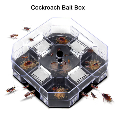Effective Reusable Cockroach Catcher Cockroach Trap Cockroach Killer Cockroach Bait Box 2
