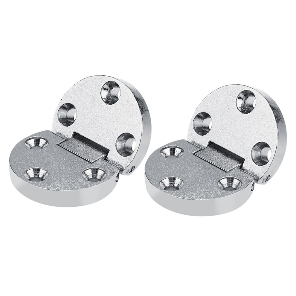 2Pcs Zinc Alloy Self Supporting Folding Table Hinges Home Flap Tables Furniture Oval Hardware 8201324265164